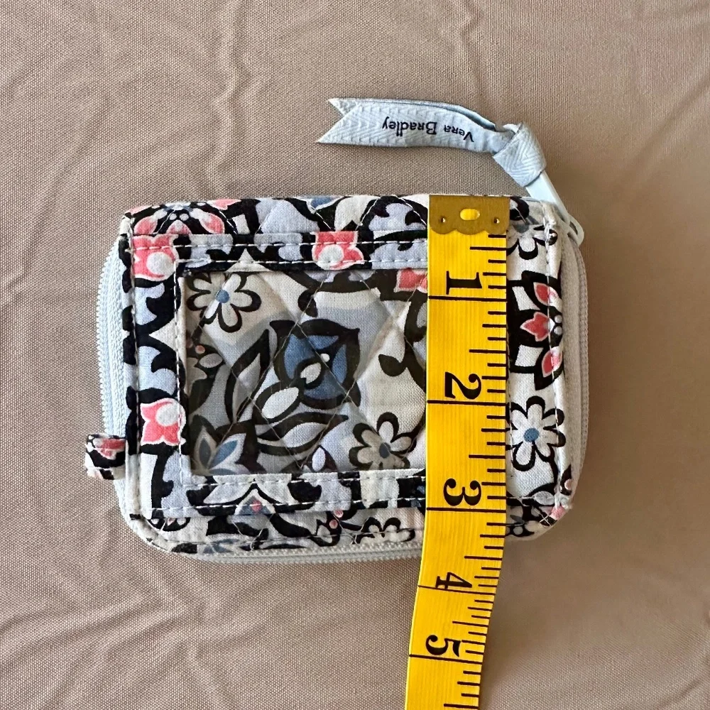 Vera Bradley "Lisbon Medallion" Petite Zip-Around Wallet - Picture 6 of 6